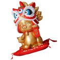 thumbnail image 4 of Adorno de figura de gato de la fortuna, bote de ahorro de gato de la fortuna, decoración de hucha para tienda, oficina, oro, 4 of 13