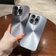 thumbnail image 5 of Funda mate con patrón de CD Aurora láser de lujo para iPhone 16, 15, 14, 13, 12, 11 Pro Max, 16 Plus, parachoques suave, armadura a prueba de golpes, cubierta dura, 5 of 5