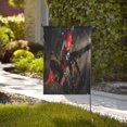 thumbnail image 4 of Bandera de jardín de temporada de Spider-Man, bandera de doble cara, bandera navideña para decoración navideña al aire libre., 4 of 8