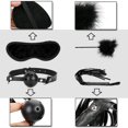 thumbnail image 3 of 25PCS Juegos para adultos BDSM Bondage Slave Restricciones G-Spot Lengua Vibrador Labymos Producto vivo, 3 of 7