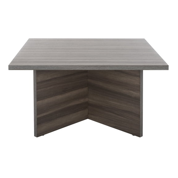 SAFAVIEH Cathen Contemporary 32 in. Square Coffee Table, Black (32 in. W x 32 in. D x 16.5 in. H)
