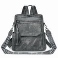 thumbnail image 4 of PRIYAL Stylish And Minimalist Solid Color Women's Backpack, Lightweight And Suitable for Commuting, with a Large Capacity for Casual Travel And Can Also Be Used As a Shoulder Bag, 4 of 14