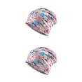 thumbnail image 1 of Qarigey Beanie Hat Pre-Atado Hijab Turbante Ajustable Head Wrap Protección para los oídos Hairband Caps Hair Styling Bonnet Grey flower flor gris 2piezas Qarigey CBP384760, 1 of 5