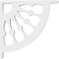 thumbnail image 3 of 5/8"W X 10"D X 10"H Classic Wagon Wheel Architectural Grade PVC Bracket, 3 of 11