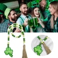 thumbnail image 2 of Ramiter Irish Festival Wooden Bead String Festival Rope Tassel Bead String Tray Ornaments, 2 of 5