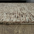 thumbnail image 3 of Rugsotic Carpets Hand Tufted Wool Eco-Friendly Area Rugs - 8'x10', Rectangle, Beige Brown, Modern Contemporary Design, High Pile Handmade Anti Skid Rugs for Living Room, Bed Room (KWC111), 3 of 10
