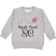 thumbnail image 2 of Inktastic Myrtle Beach South Carolina Toddler Sweatshirt, 2 of 4
