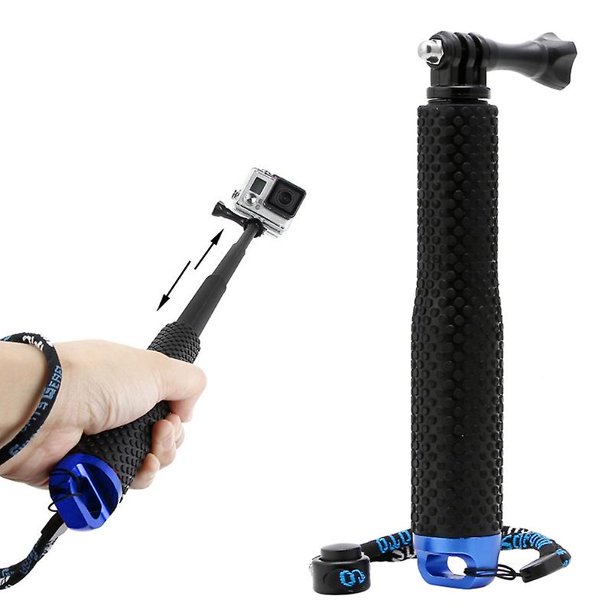 Mini palo extensible Para selfies YONGSHENG azul impermeable Para Gopro Hero 4/3/3+