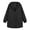 Black, variant on Women's Lightweight Soft Shell Outdoor Wind Jackets, Quick Dry Breathable Hooded Hiking Camping Outer Tops With Patch Pockets for Women, Women's Black, Sizes S-3XL