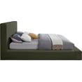 thumbnail image 4 of Meridian Furniture Dorian Green Velvet Full Bed, 4 of 8