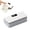White, variant on Mini Bag Sealer, 2-in-1 Rechargeable Chip Bag Sealer with Cutter, 6 Adjustable Heat Levels, USB Charging, Portable Plastic Bag Heat Sealer for Food Storage, Snack Bags, Chip Bags
