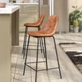 thumbnail image 1 of Faulkin PU Kitchen Island Bar Stools- Set of 2, 1 of 1
