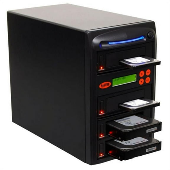 1:3 SATA 2.5'' & 3.5'' Dual Port/Hot Swap Hard Disk Drive / Solid State Drive (HDD/SSD) Duplicator/Sanitizer - High Speed (150MB/sec)