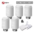 thumbnail image 1 of 3.0 Smart WIFI Thermostatic Radiator Valve Actuator TRV Programmable Temperature Controller ,Easy to Install, 1 of 7