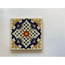 Talavera L117 6X6 6 x 6 in. Mexican Decorative Tiles, L117 - Pack of 4