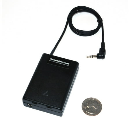 SP-PREAMP-10 - Sound Professionals  - Mini mono microphone preamplifier - high resolution, selectable 20 or 30dB gain, ultra low