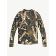 thumbnail image 5 of No Boundaries Oversized Crewneck Sweatshirt with Long Sleeves, Men's & Big Men's, 5 of 5