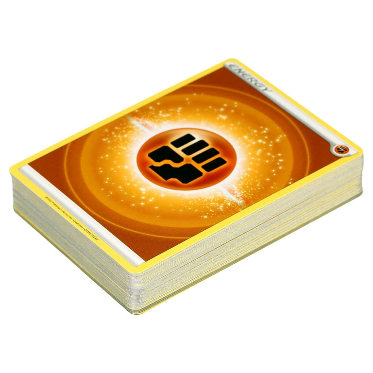 50 Assorted Pokemon Energy Cards for Trading Card Game Battle Set