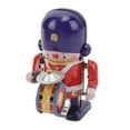 thumbnail image 3 of Figura De Juguete De Cuerda, Soldado Baterista Caminante Decorativo De Hojalata, Juguete De Cuerda, Pequeño, Vintage Para El Hogar, 3 of 7