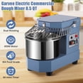 thumbnail image 1 of EDTara Commercial Dough Mixer 8.5QT with Timer Function, 450W Commercial Food Mixer Dual Rotating Dough Kneading Machine with Food-grade Stainless Steel Bowl, Security Shield, 1 of 8