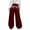 Red, variant on New York Graphic Baggy Sweatpants Trendy Wide Leg Y2k Bow Sweatpants Elastic Waist Drawstring Comfort Sweat Pants for Women