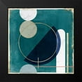 thumbnail image 2 of PI Studio 15x15 Black Modern Framed Museum Art Print Titled - Restricted Fragment I, 2 of 5