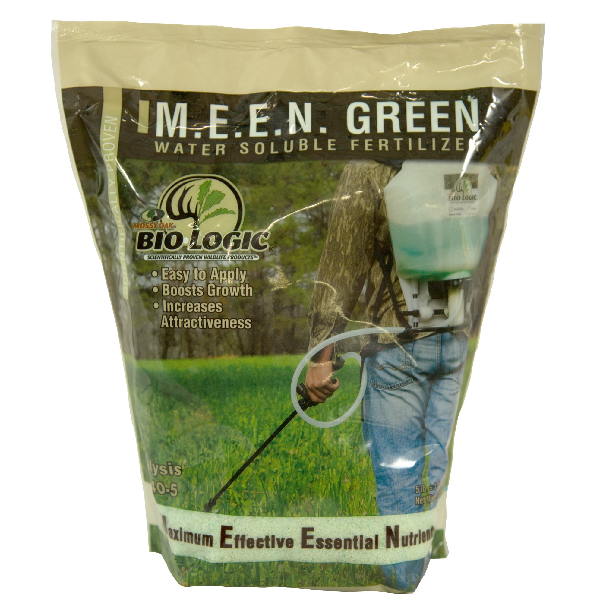 Mossy Oak BioLogic M.E.E.N. Liquid Food Plot Fertilizer, Green