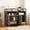 Oak, variant on Yardi Yarda Hidden Cat Washroom with Double Doors and Scratch Cardboard, Cat House, Cat Condos for Indoor Cats, Pet Furniture-Oak