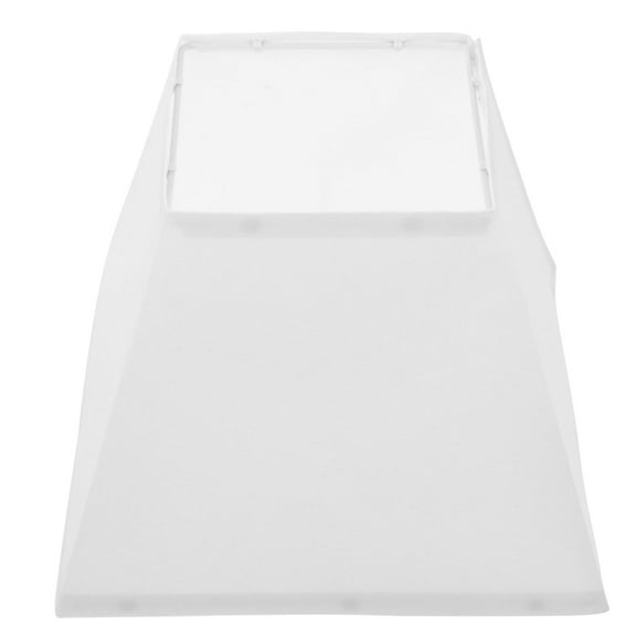 UPKOCH Square Fabric Lampshade Grey 1Set 9.8X9.8X0.1In For Table Lamp Use