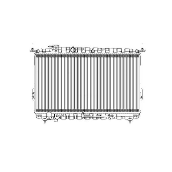 01 05 Hy X.G 300/350 3.0/3.5L V6 At 1R Pa Rad Fits select: 2001-2005 HYUNDAI XG