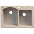 thumbnail image 3 of Transolid 33" x 22" Top Mount Aversa Granite Kitchen Sink, Available in Various Colors, 3 of 4
