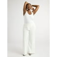 thumbnail image 4 of Scoop Women’s and Women's Plus Ultimate Crepe Wide Leg Trousers, 32", 32.5", and 34" Inseams, Sizes 0-28, 4 of 5