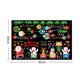 thumbnail image 3 of DIY Navidad Windows Paredes Pegatinas 60 * 90 cm Papá Noel Árbol de Navidad Impermeable Pared Ventana Puerta Mural, 3 of 8