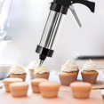 thumbnail image 2 of Churro Maker Machine, Stainless Steel Cookie Press Set with Adjustable Handle, Multiple Shape Molds, Hand-Powered Tool for Home Baking, 22 cm Length, 6 cm Top Diameter, 2 of 5