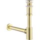 thumbnail image 1 of Kit Siphon with Drain with Overflow for Brushed Gold Sink, Universal Brass Design Anti-Odor Siphon, 1 1/4 Siphon Sifon, 1 of 5