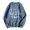 A-Blue2565, variant on XIAOCHA Men's Cocktails And Campfires Letter Print Sweatshirt Relaxed Fit Fall Daily Long Sleeve Sweatshirts