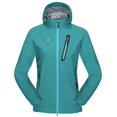 thumbnail image 4 of Little Donkey Andy Women's High-performance Waterproof Rain Jacket Ultra Lightweight Outdoor Rain Coat Shell Blue XXL, 4 of 7