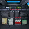thumbnail image 1 of PEACNNG 1pc Large Car Trunk Organizer Bag  Multifunctional Car Rear Seat Back Storage Bag  Collapsible Hanging Storage Bag  Waterproof Large Capacity Bag, 1 of 7