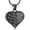 Black, variant on Crystal Angel Wing Urn Necklace for Ashes Angel Wings Heart Urn Necklace for Ashes Humen Pet Cremation Memory Jewelry for Women Men