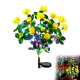 thumbnail image 1 of Outdoor Waterproof Courtyard Decoration Of Solar Azalea Ground Plug Lamp, 1 of 7