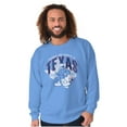 thumbnail image 5 of Texas Bigger Funny Lone Star Smurfs Sweatshirt for Men or Women Brisco Brands M, 5 of 6