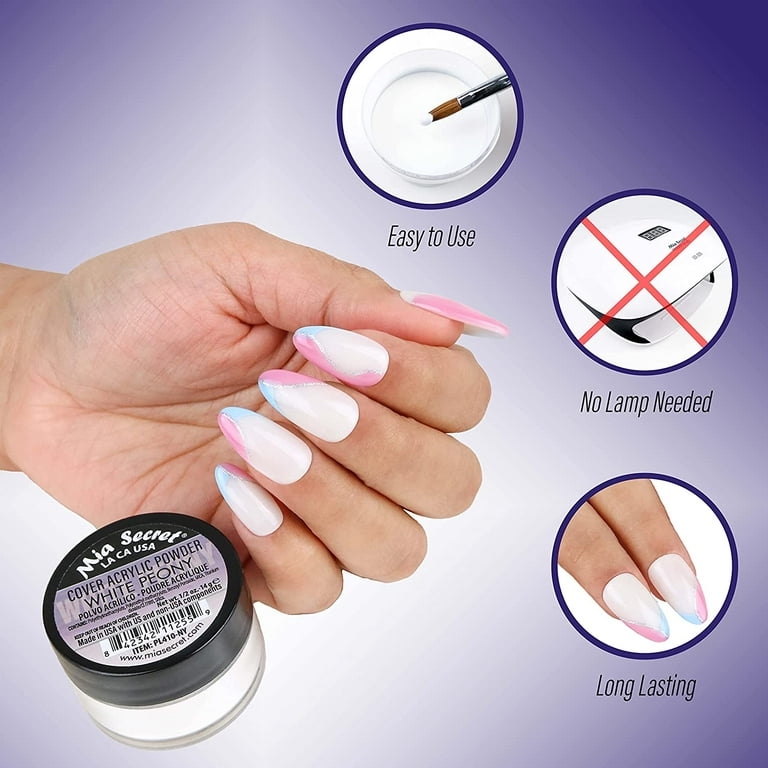 Mia secret pink acrylic nail powder deals