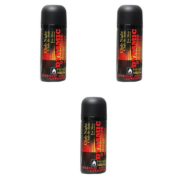 Dynamic Club Night Body Spray For Men(100g) (Pack of 3)