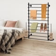 thumbnail image 4 of Wall Mounted Scarf Rack, Wall Display Rack, Towels Storage Rack, 4 of 8
