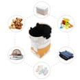 thumbnail image 4 of Cozy Kitchen Illustration Foldable Laundry Hamper 12.6x11x22.7in with Handles for Bathroom Bedroom Storage, 4 of 7