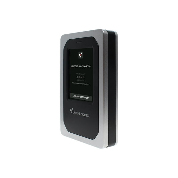 DataLocker DL4 FE - SSD - Chiffré - 1 To - Externe (portable) - USB 3.2 (Connecteur USB-C) - FIPS 140-2 Niveau 3, 256 Bits AES-XTS - Conforme TAA