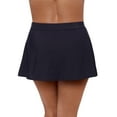 thumbnail image 3 of Aqua Green, Women's Skirted Bottom, True Navy Blue, Small, 3 of 4