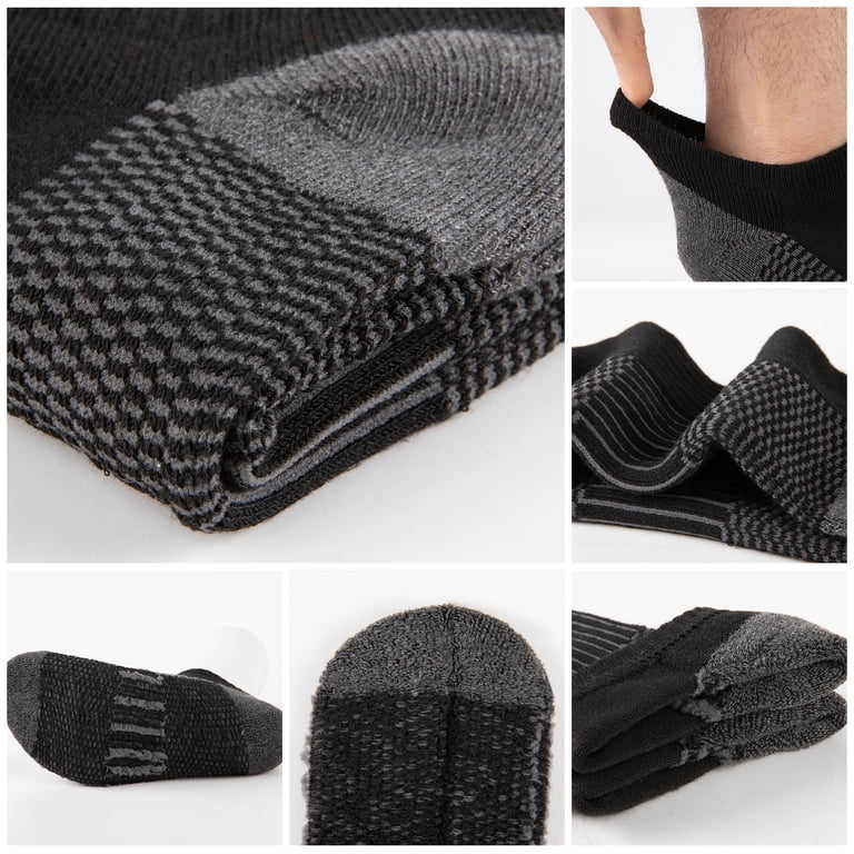 Cooplus Men's Athletic Ankle Socks 10-Pack photo 4
