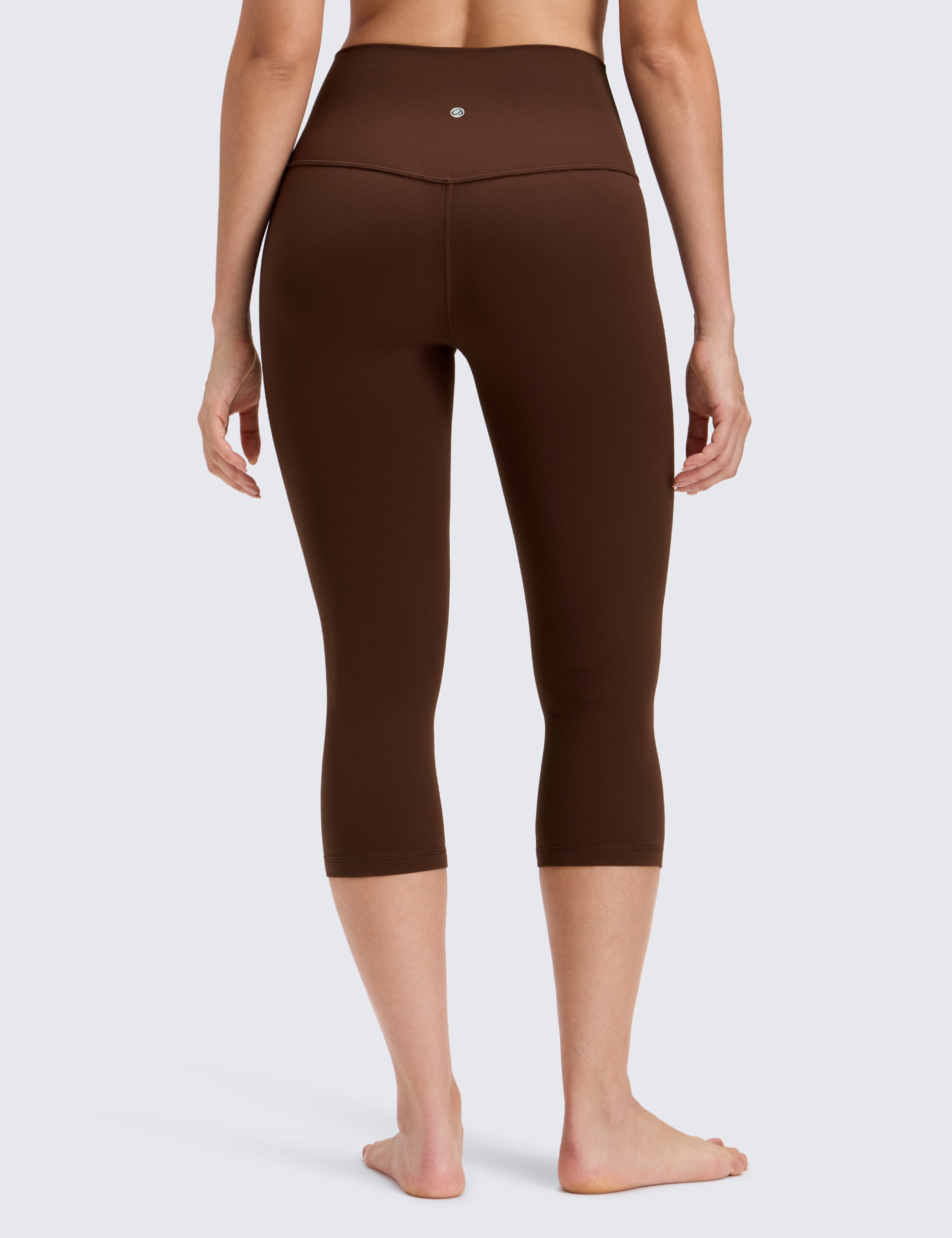 CRZ YOGA Butterluxe Yoga Capris Leggings 19'' High Waisted Workout Soft Athletic Lounge Womens Pants