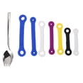 thumbnail image 2 of Aide à l'Alimentation Auto-Ajustable, Aide à l'Alimentation Pondérée en Silicone pour Personnes Âgées Handicapées à Mobilité Réduite, 2 of 7